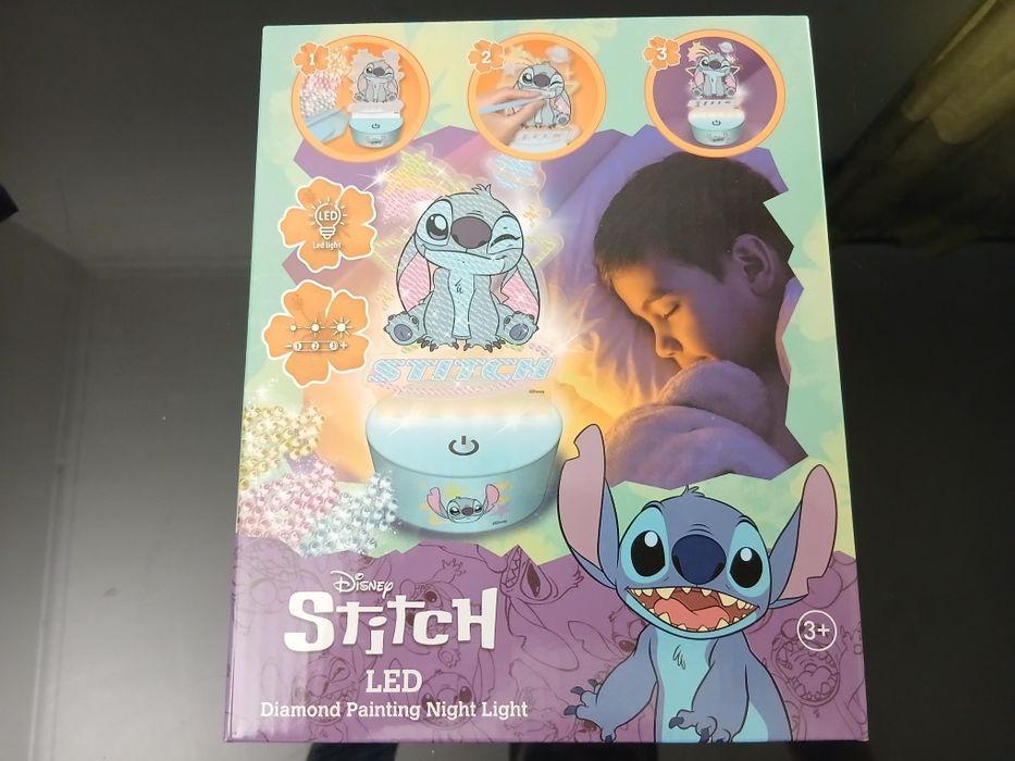 Luz de Presença LED Stitch - Diamond Painting (Novo)