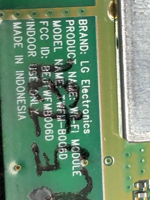 Placa Wi-fi Module LG Eletronics TWFM-B006D
