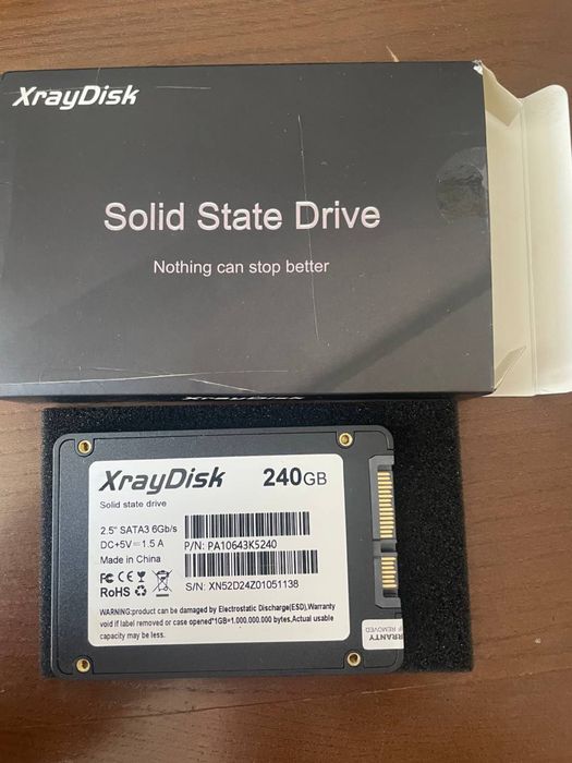 SSD диск XrayDisk 240gb.