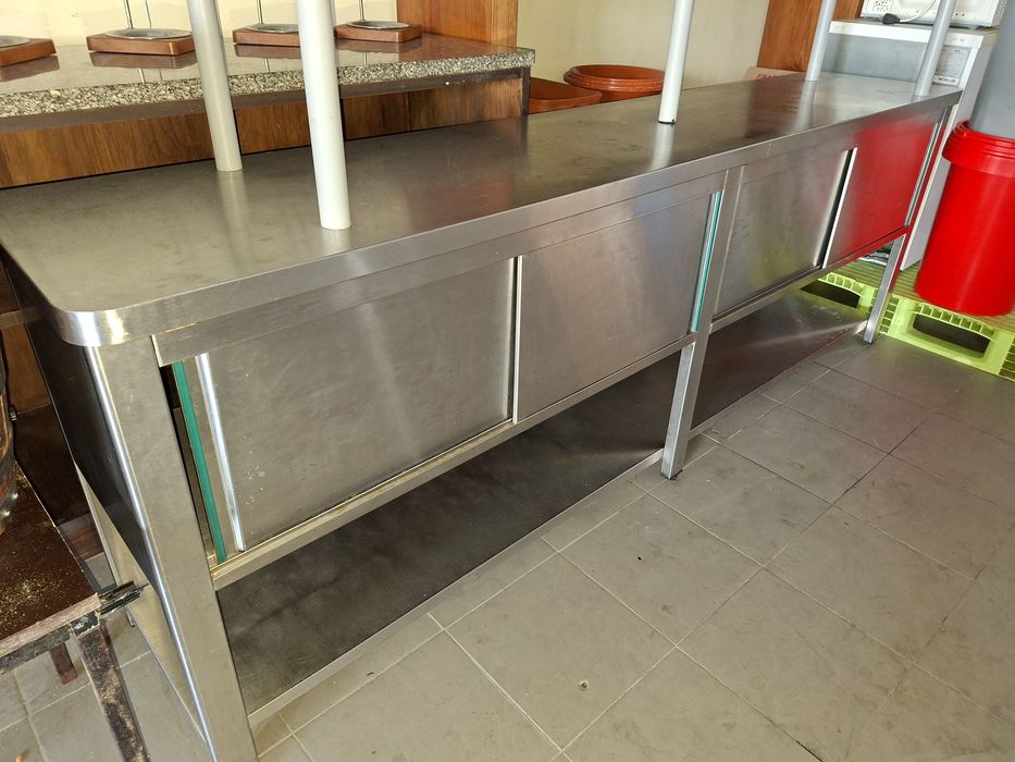 Bancada de Inox como nova