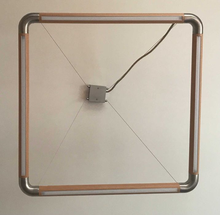 Candeeiro suspenso TETO LED design EXCLUSIVO INOX FAIA