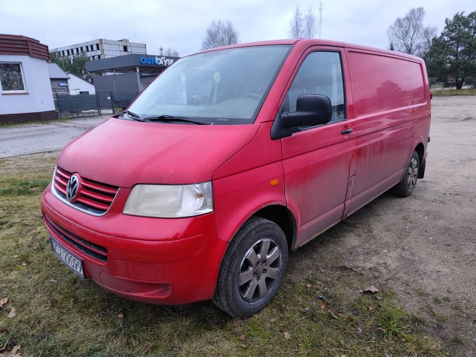 VW Transporter T5 1.9 TDI long - wnętrze, części, rozbiórka