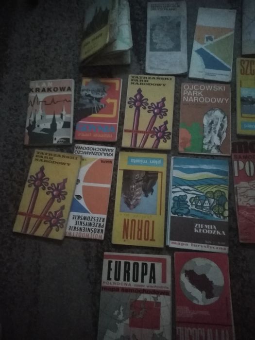 Mapy-Plany miast-lata 70 i starsze