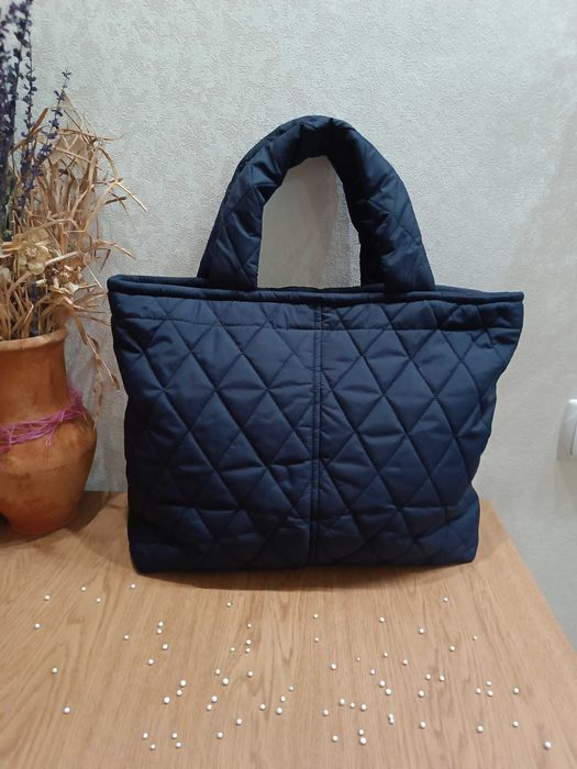 Женская стеганная сумка из плащевки.