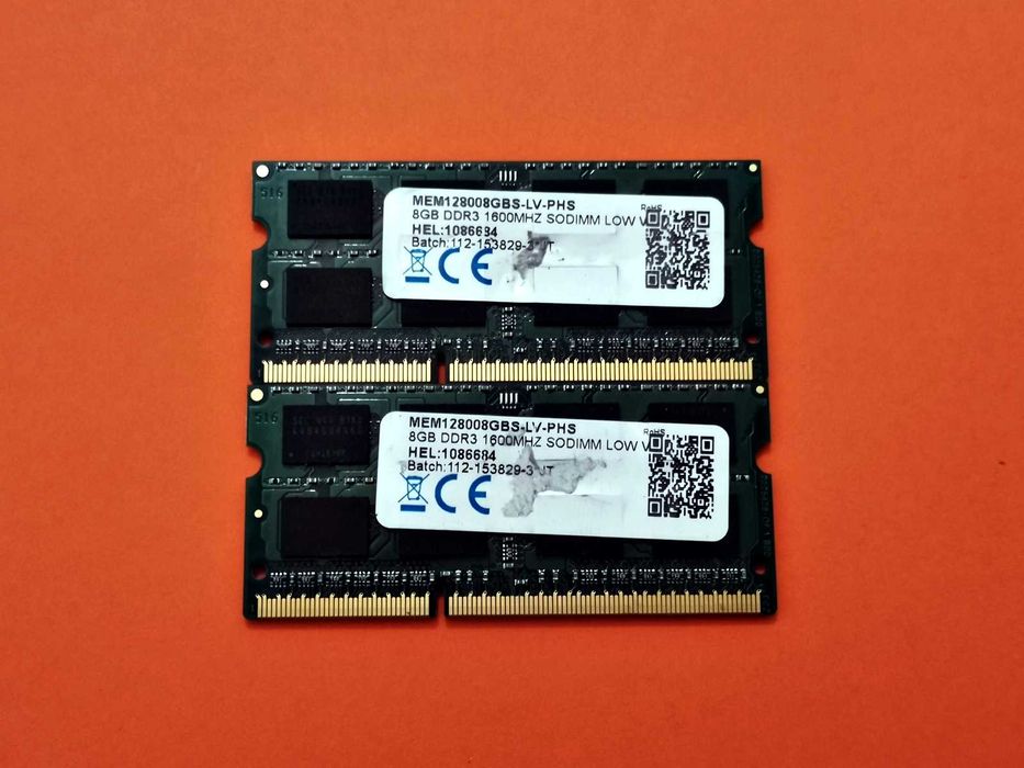 DDR3 16GB Samsung 12800 L