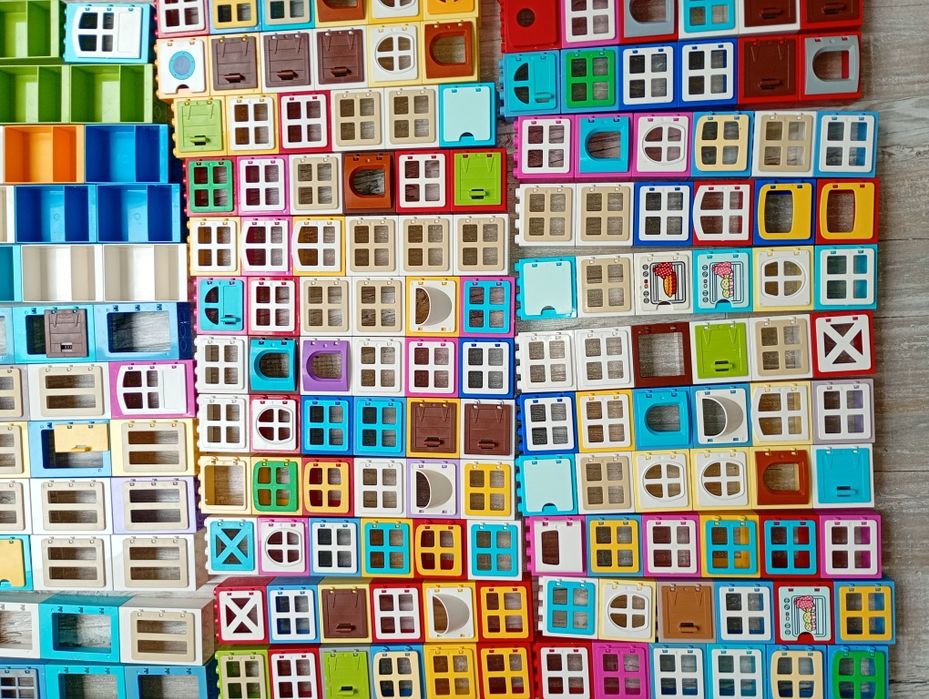 Dach ściana okno drzwi LEGO Duplo