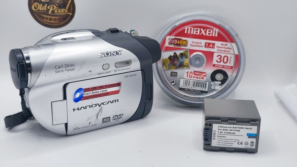 Kamera cyfrowa Sony DCR-DVD105 -Handycam --Old Pixel