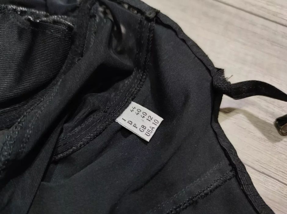 Винтажное черное платье Jean Paul Gaultier Iconic Corset Bra