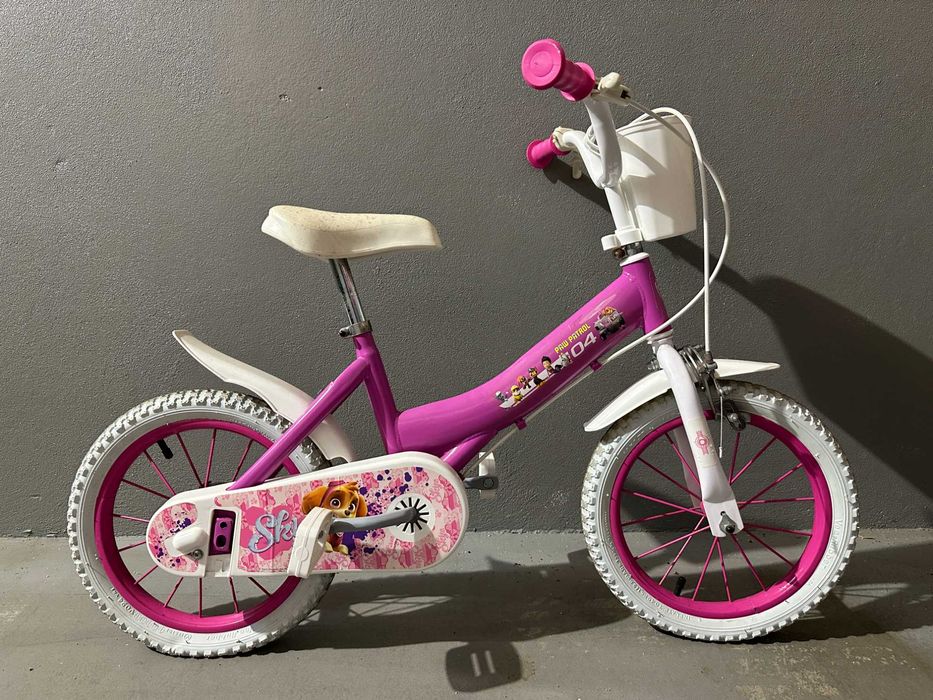 Bicicleta Menina Patrulha Pata