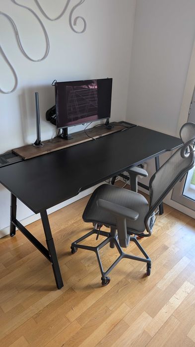 Secretária e cadeira p/gaming