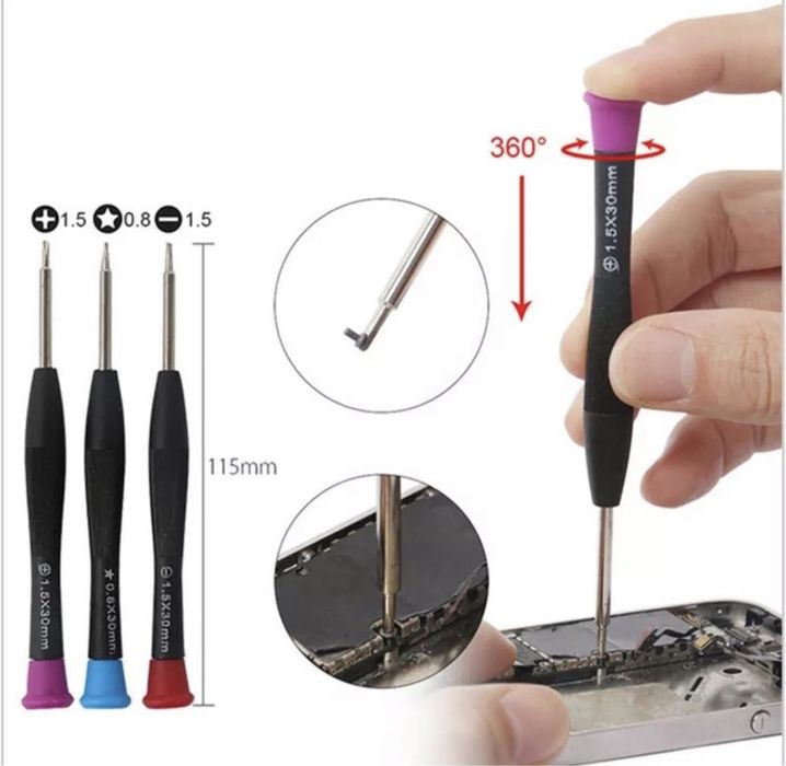 Набор для ремонта телефонов 22 в 1 лопатки