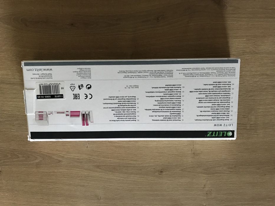 Ładowarka indukcyjna Leitz wow , organizer , piórnik