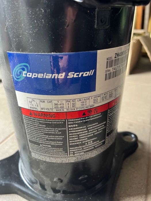 Компресор Copeland Scroll ZH48KVE-TWD-522 новий