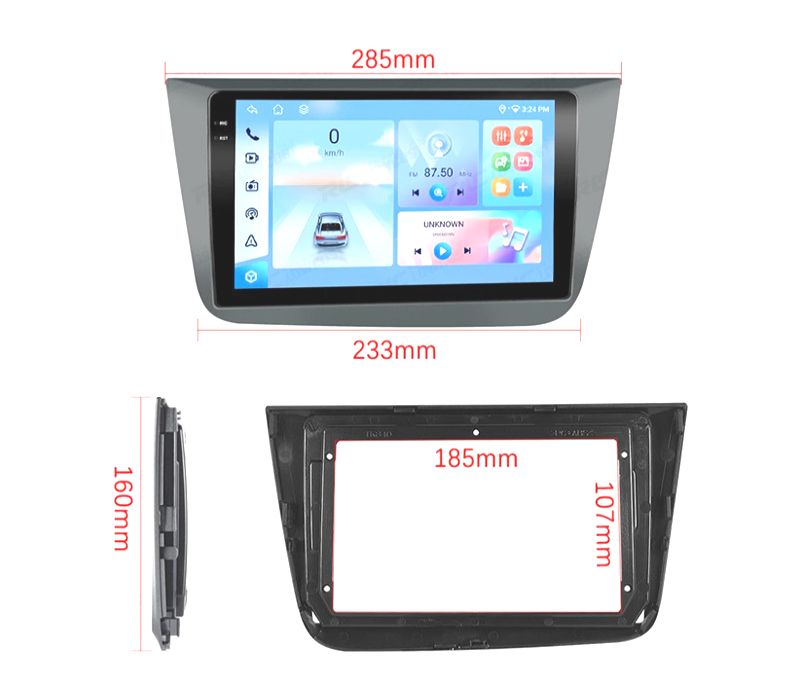 RÁDIO GPS ANDROID 13 SEAT ALTEA 04-16