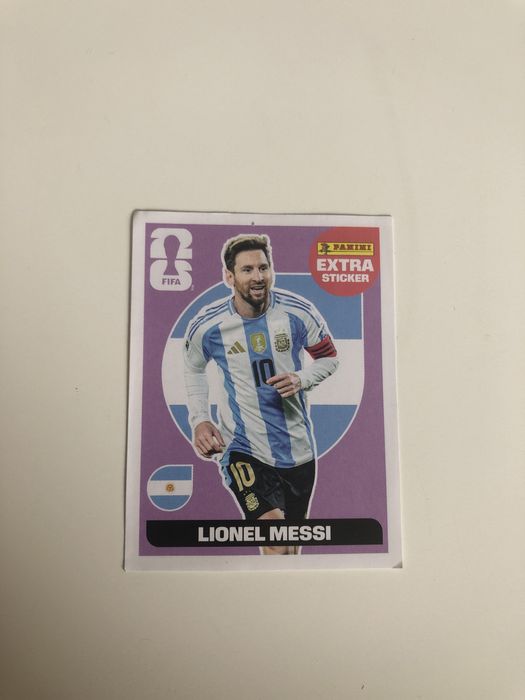 Sticker Extra Lionel Messi Panini world cup 2026