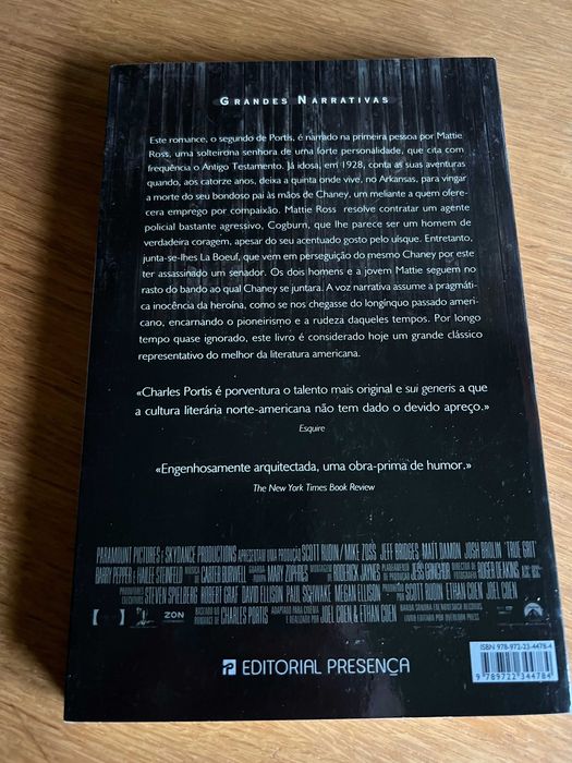 INDOMÁVEL   True Grit        Charles Portis