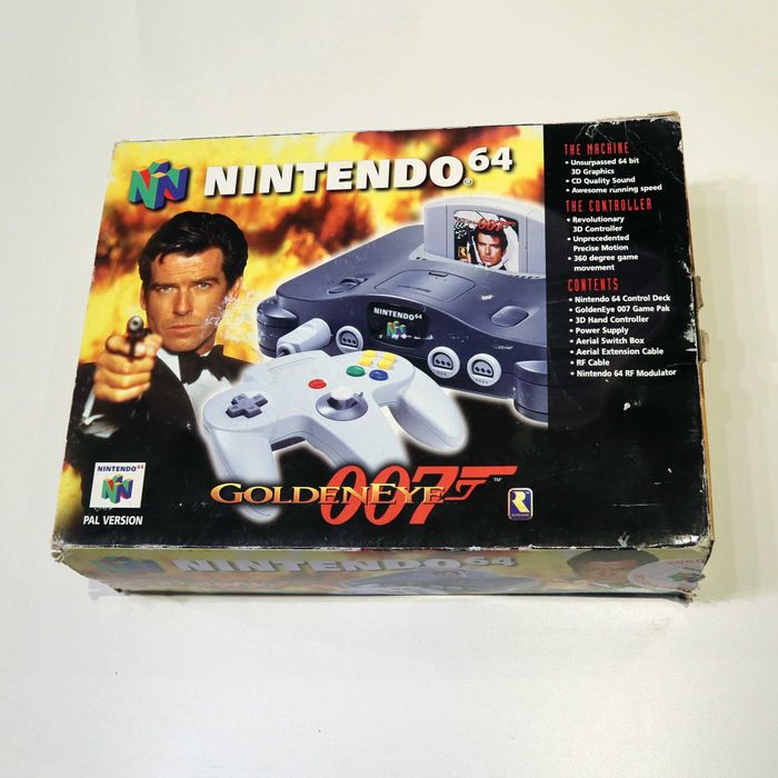 Konsola Nintendo 64 / Pudełko / Pad / Rumble Pak / Jumper / HDMI / Instrukcja