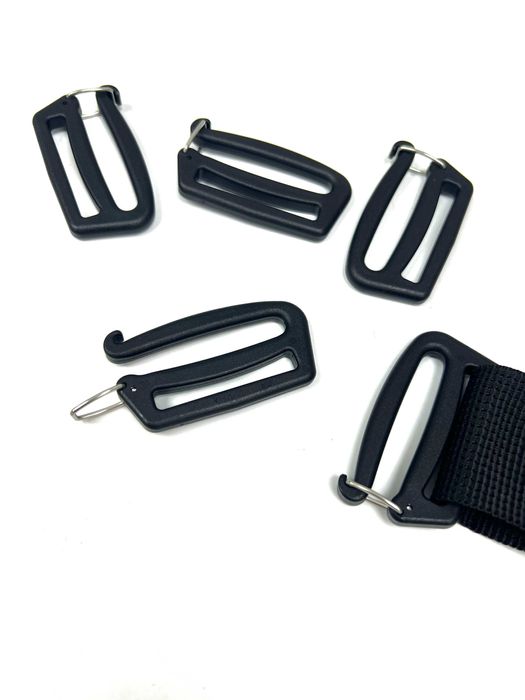 Рамка із замком 38 мм Double Gate Keeper WJ. Фурнітура пластикова