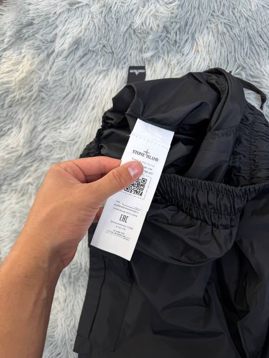 Штани Stone Island Cargo чорні | Карго чоловічі | Нові