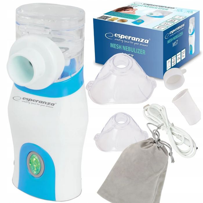 Inhalator nebulizator membranowy dla dzieci astma alergia katar ECN005