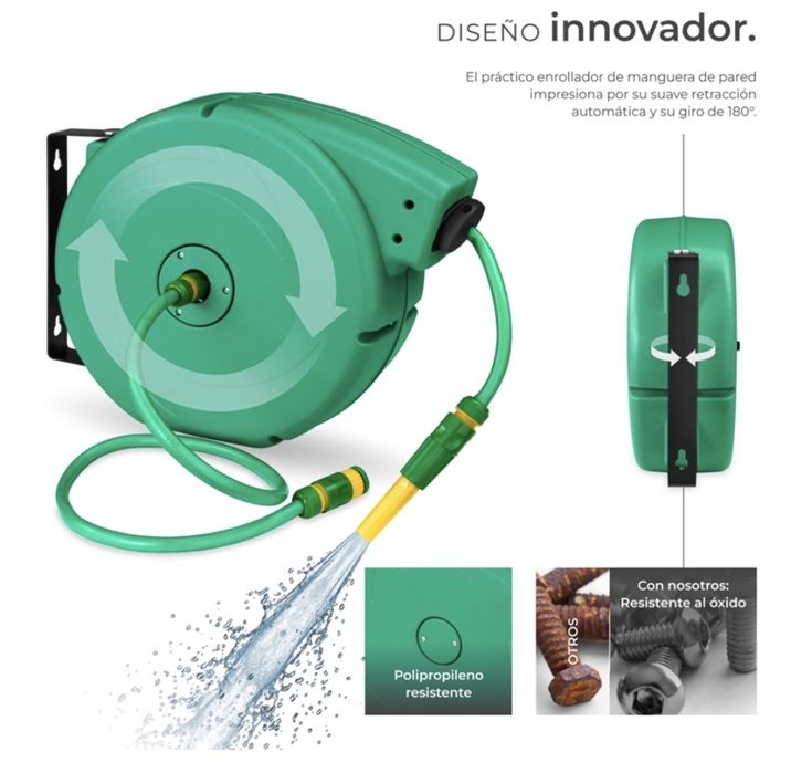 Enrolador de mangueira NOVO 10m