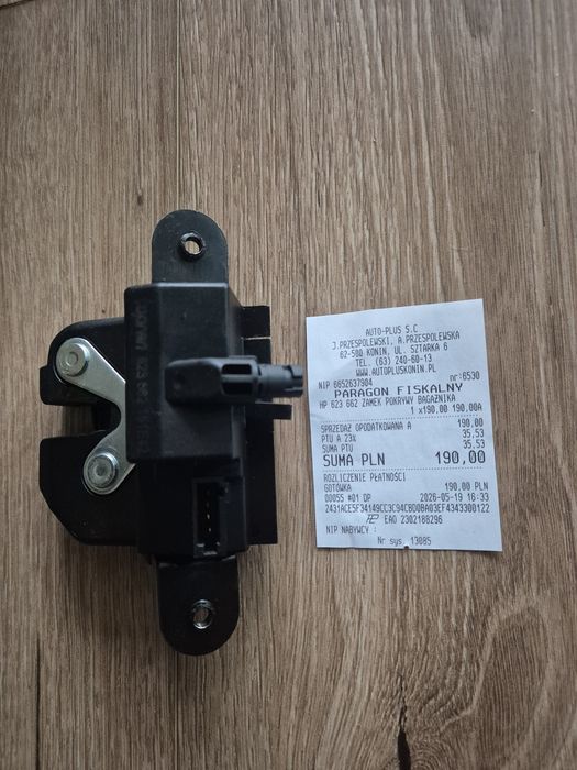 Zamek klapy bagażnika TOPRAN 623662 / 623662001 – nowy