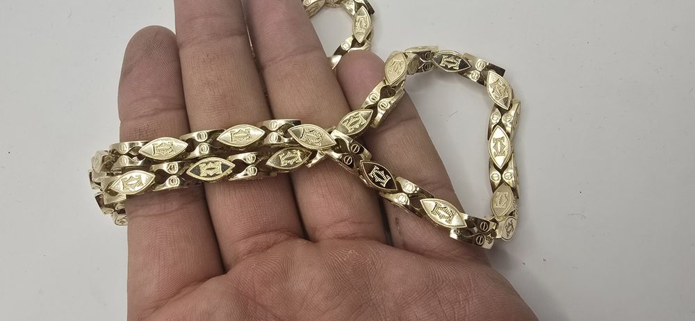 Złoty Łańcuch Cartier 66.5cm próba 585