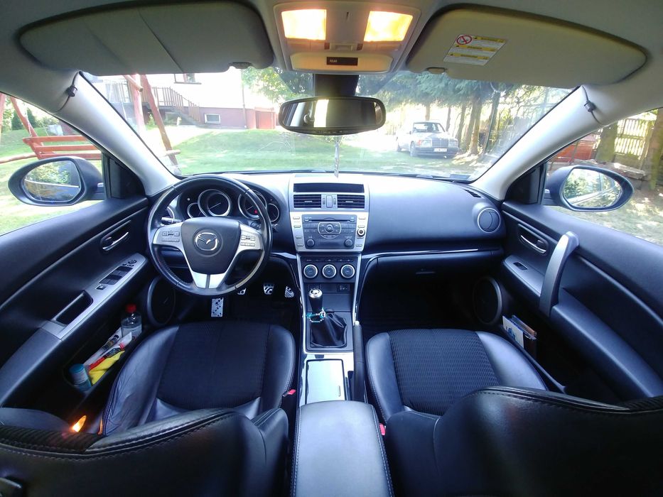 Mazda 6 (GH) Kombi, 2008, 2.0 Diesel, 140KM w maksymalnym wyposażeniu.