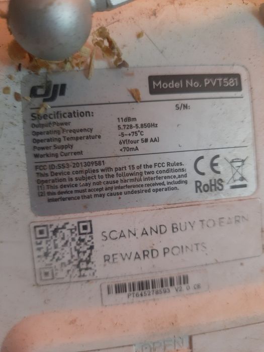 Drones.2,sem baterias