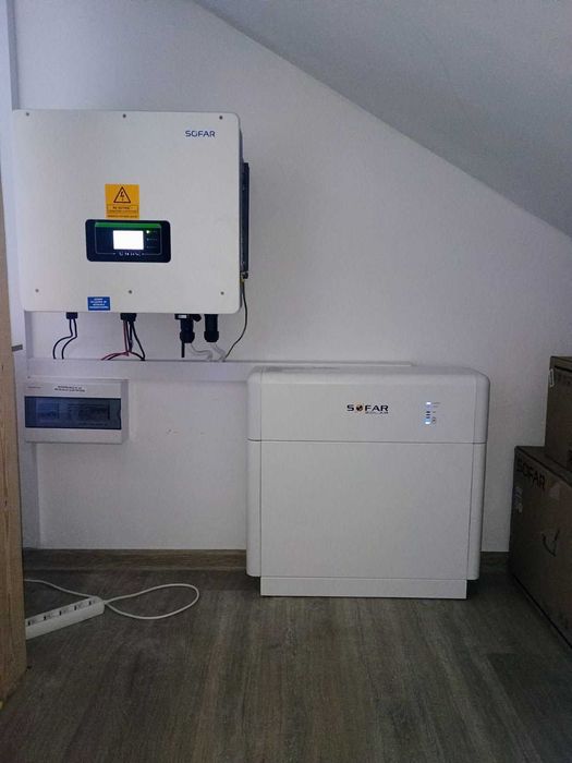 Fotowoltaika 6kW FullBlack + magazyn 15kWh +EMS  z montażem