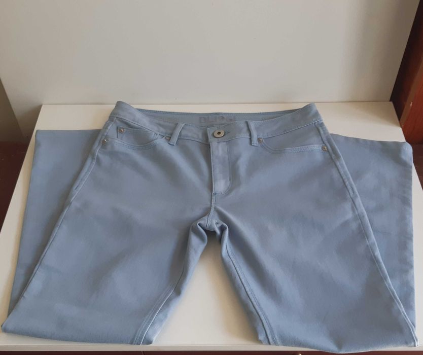 Calças Ganga Senhora DL1961 Angel Mid Rise Skinny Ankle 30 Estimadas