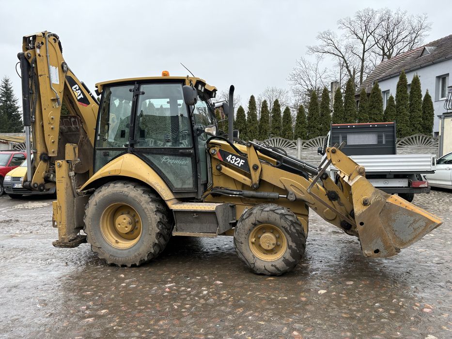 CAT 432F PREMIER 5700mth 428 e Koparko ładowarka Caterpillar klima