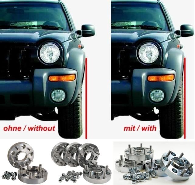 DYSTANSE /flansze do poszerz osi JEEP CHEROKEE GRAND LIBERT 30,40,50mm