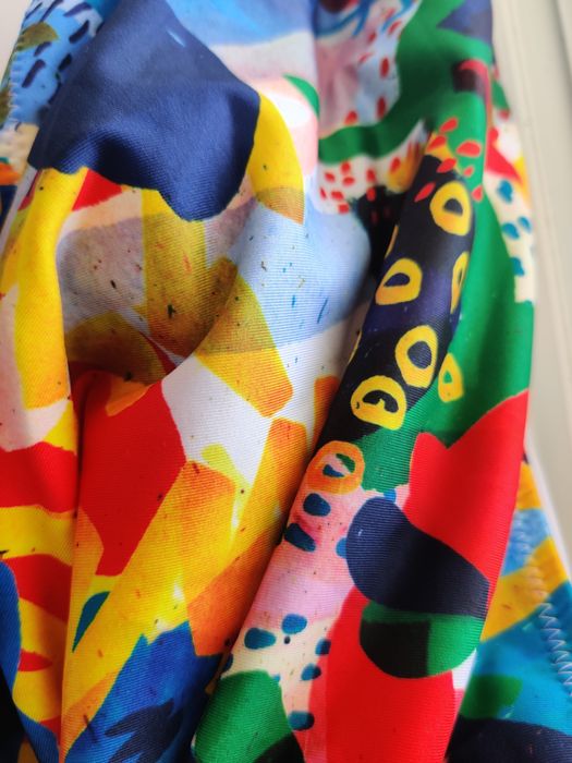 Trikini Silver  multicolor