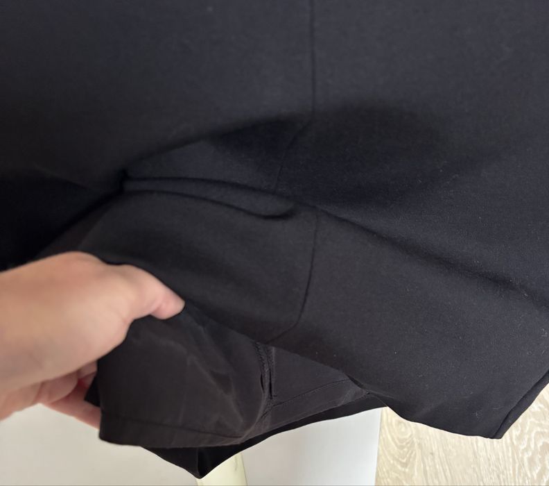 HEXELINE – elegancka czarna spódnica z podszewką