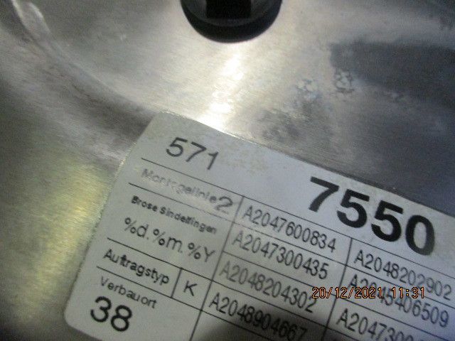 Elevador vidros trás direito MERCEDES-BENZ Classe C Carrinha (S204)