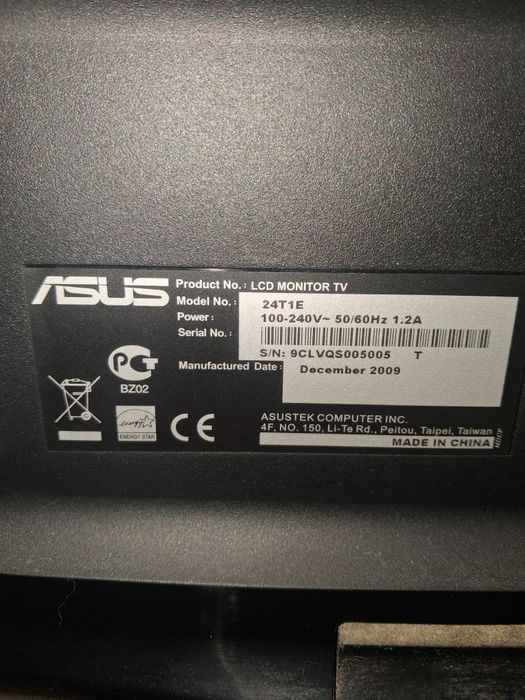 LCD monitor TV 24"