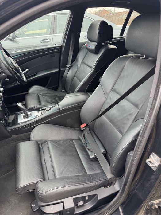Салон сидіння шкіряний recaro M sport seats BMW e60 e61