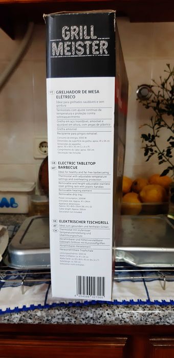 Grelhador de Mesa Elétrico.