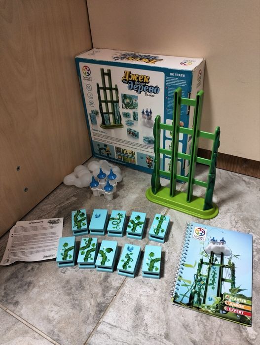 Настольная игра Smart Games Джек и бобовое дерево на украинском