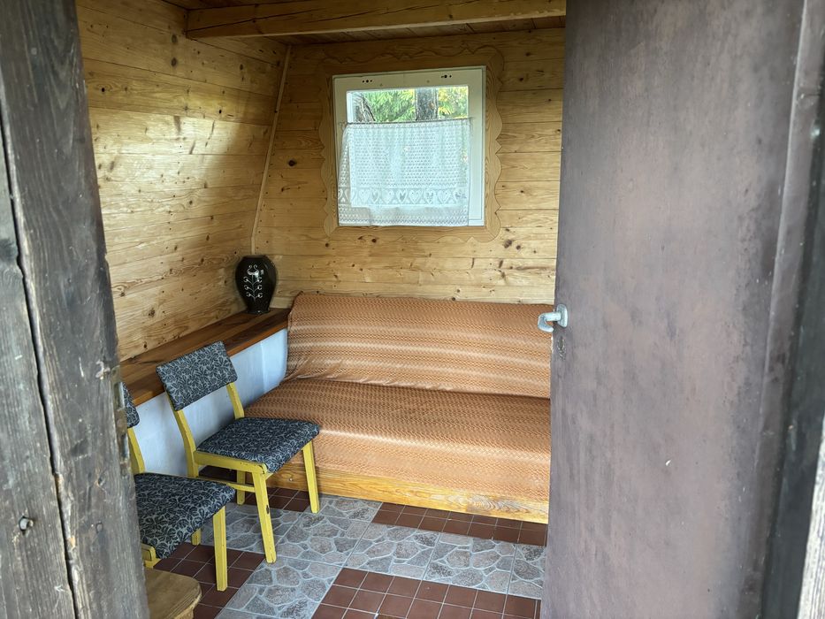 Sprzedam urokliwą działkę ROD na Wzgórzu – Gdańsk Morena (312 m²) | Domek, prąd, drzewa owocowe