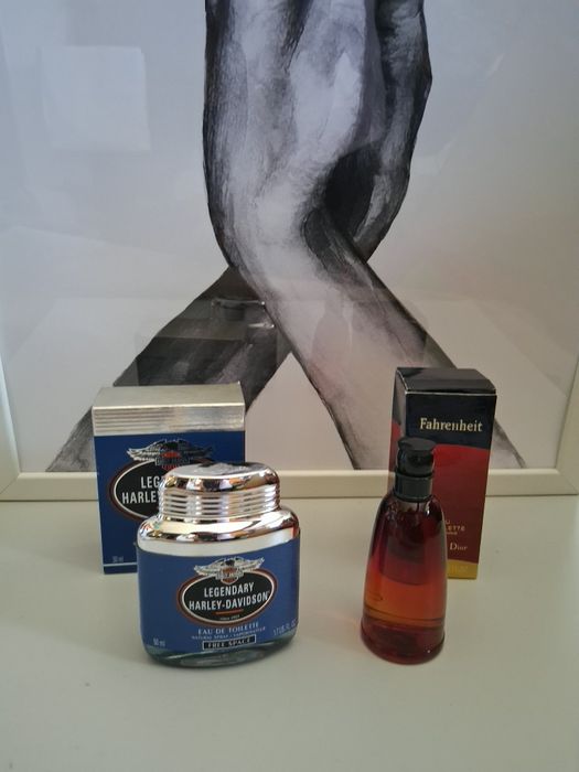 Perfumes Homem - Dior Fahrenheit e Legendary Harley-Davidson - NOVO