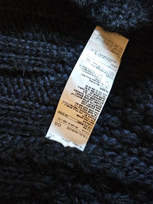 Nowy, otulający komin Benetton wełna& moher & alpaka