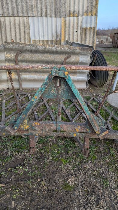 Борона зубова важка | Навісна борона | Сцепка зубових борін | Борона