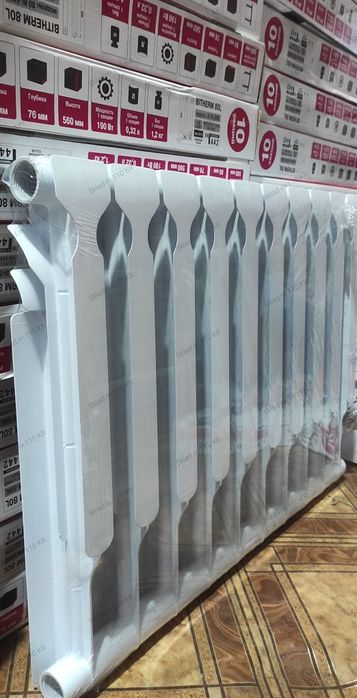 Радіатор біміталевий 500/80 BITHERM секційний для опалення