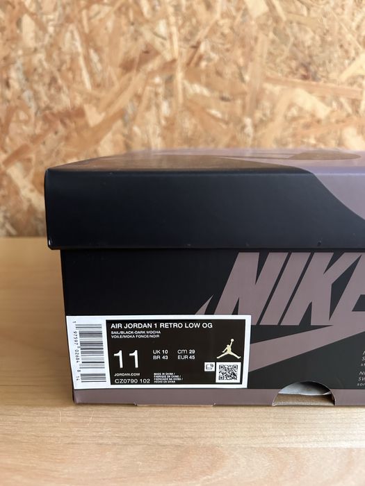 Air Jordan 1 Retro Low OG "Mocha" – Nowe (Oryginał)