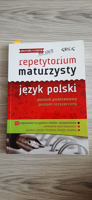 Repetytorium maturzysty. Język polski poziom podstawowy i rozszerzony
