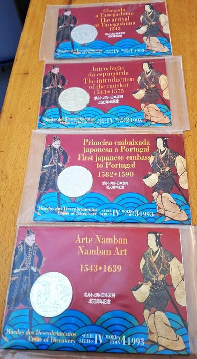 Moedas BNC em prata, dos Descobrimentos, Série IV