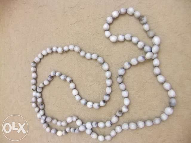 Guia / fio de conta de preto velho - lágrima de nossa senhora