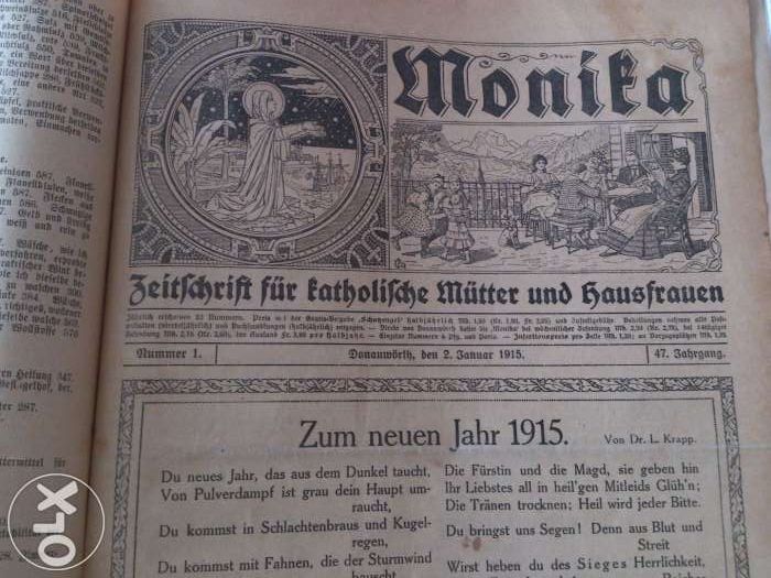 Stare czasopisma z 1908 roku